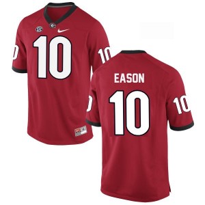 Jacob Eason Georgia Bulldogs Jersey Red #10 