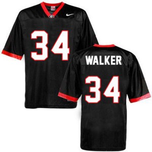 Herschel Walker Georgia Bulldogs Jersey Black #34 