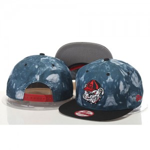 Georgia Bulldogs Snapback Adjustable Hat Gray Top Of The World True 