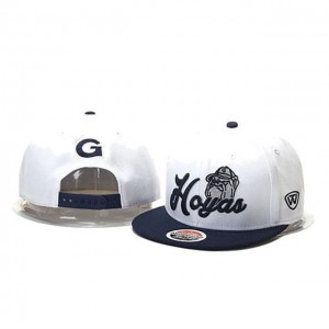 Georgia Bulldogs True Snapback Adjustable Hat - White
