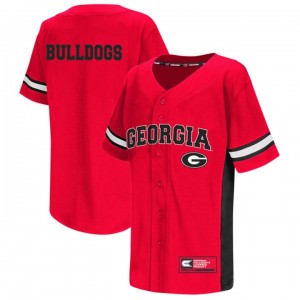 2017 All Mid-Season Premier Men's Red Baseball Georgia Bulldogs Jersey