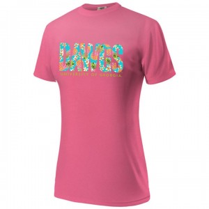 Pineapple Mascot College One Color Women's Pink Georgia Bulldogs T-shirt